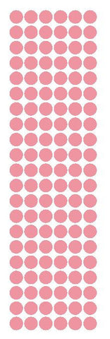 3/8" Pink Round Vinyl Color Code Inventory Label Dot Stickers - Winter Park Products