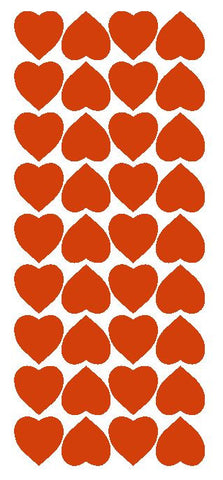 Red 1" Heart Stickers BRIDAL SHOWER Wedding Envelope Seals School arts & Crafts - Winter Park Products