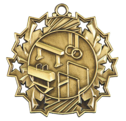Gymnastics Medals Award Trophy Team Sports W/Free Lanyard FREE SHIPPING TS407 - Winter Park Products