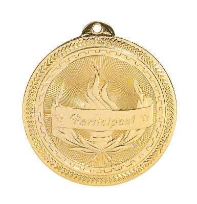 Lot of 200 Participant Medals with ribbon FREE SHIPPING #M35 - Winter Park Products