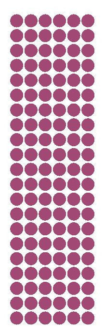 3/8" Plum Round Vinyl Color Code Inventory Label Dot Stickers - Winter Park Products