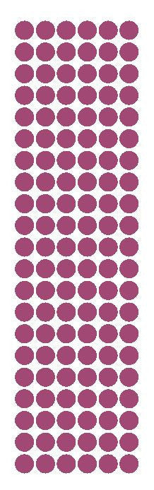 3/8" Plum Round Vinyl Color Code Inventory Label Dot Stickers - Winter Park Products