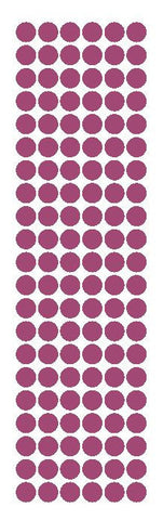 3/8" Plum Round Vinyl Color Code Inventory Label Dot Stickers - Winter Park Products