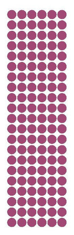 3/8" Plum Round Vinyl Color Code Inventory Label Dot Stickers - Winter Park Products