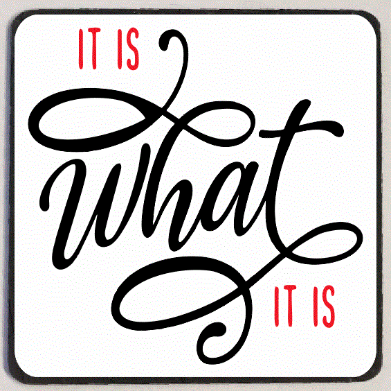 M228 It is what it is Refrigerator Magnet