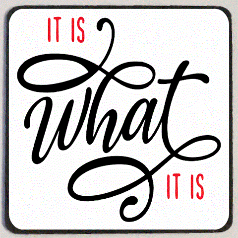 M228 It is what it is Refrigerator Magnet