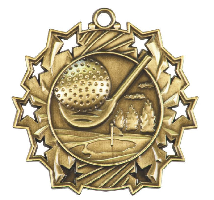 Golf Medals Award Trophy Team Sports W/Free Lanyard FREE SHIPPING TS406 - Winter Park Products