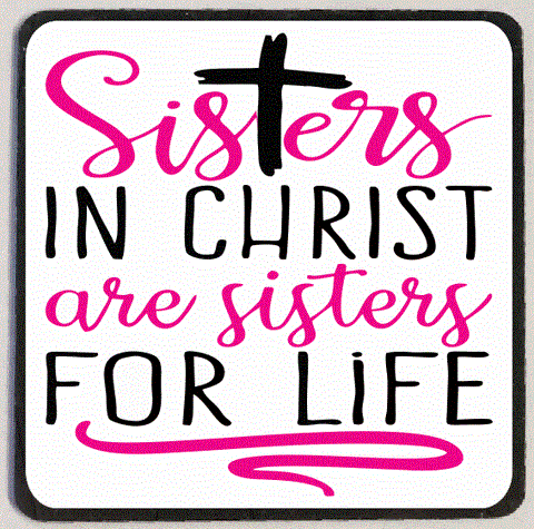M221 Sisters In Christ Refrigerator Magnet