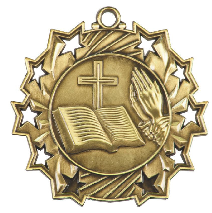 Church Religious Medals Award Trophy W/Free Lanyard FREE SHIPPING TS514 - Winter Park Products