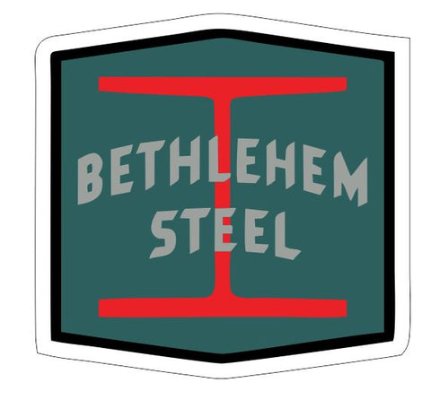 Bethlehem Steel Sticker Decal R7090 Railroad Railway Train Sign
