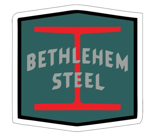 Bethlehem Steel Sticker Decal R7090 Railroad Railway Train Sign
