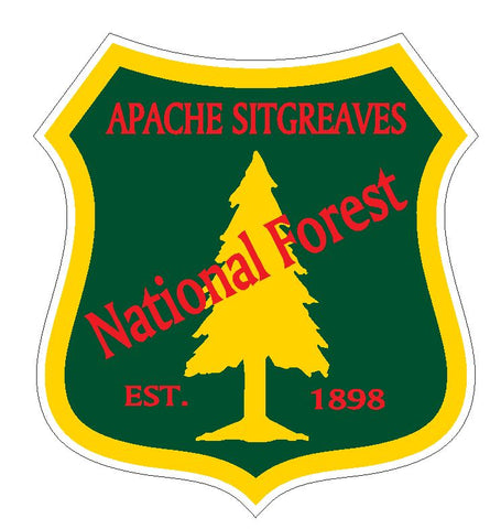 Apache Sitgreaves National Forest Sticker R3197