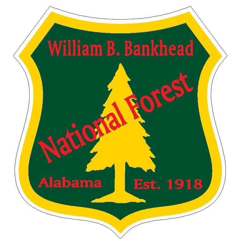 William B Bankhead National Forest Sticker R3332 Alabama