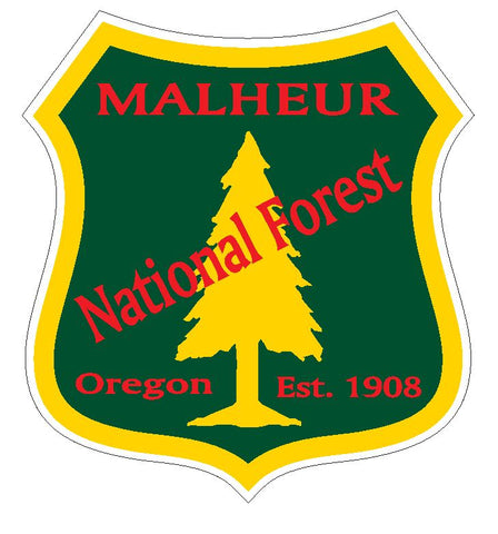 Malheur National Forest Sticker R3269 Oregon