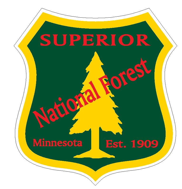 Superior National Forest Sticker R3315 Minnesota