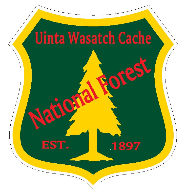 Uinta Wasatch Cache National Forest Sticker R3322