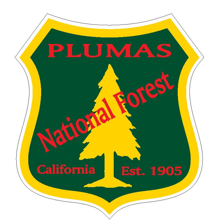 Plumas National Forest Sticker R3292 California