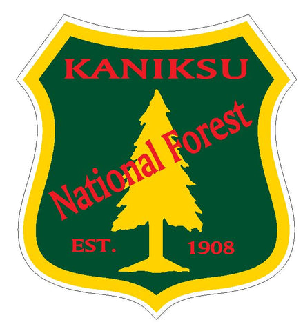 Kaniksu National Forest Sticker R3252