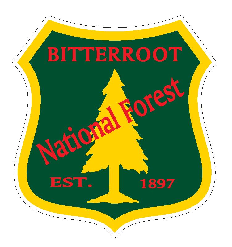 Bitterroot National Forest Sticker R3204