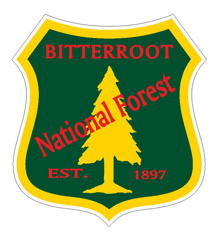 Bitterroot National Forest Sticker R3204