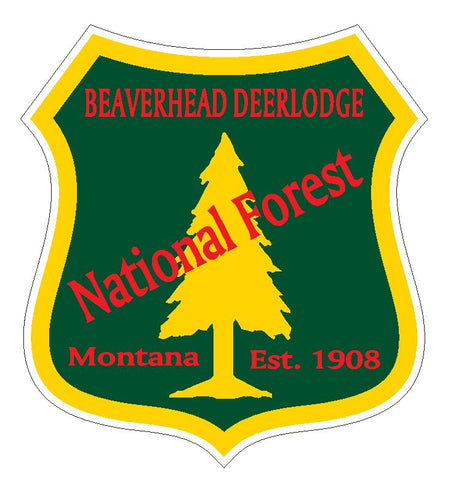 Beaverhead Deerlodge National Forest Sticker R3201 Montana