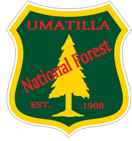 Umatilla National Forest Sticker R3323