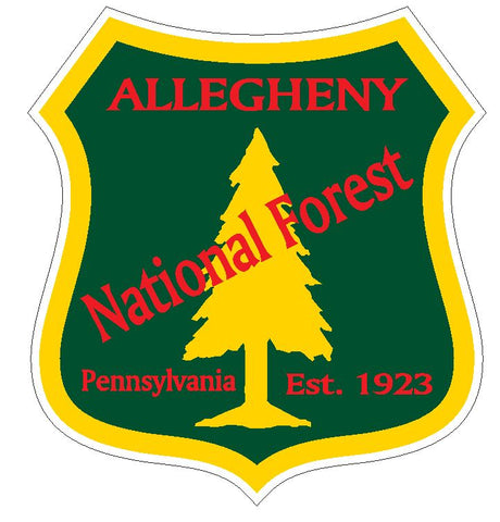 Allegheny National Forest Sticker R3194 Pennsylvania