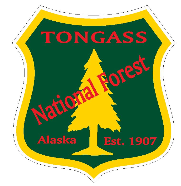 Tongass National Forest Sticker R3319 Alaska