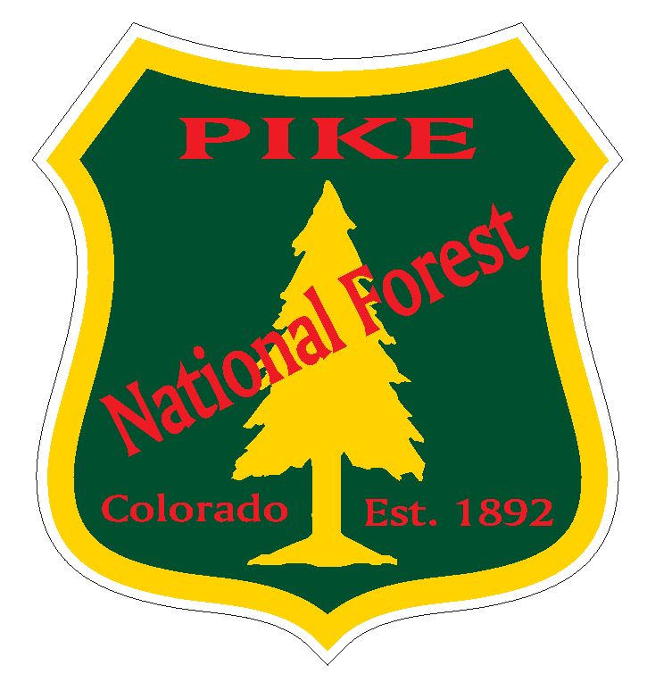 Pike National Forest Sticker R3290 Colorado