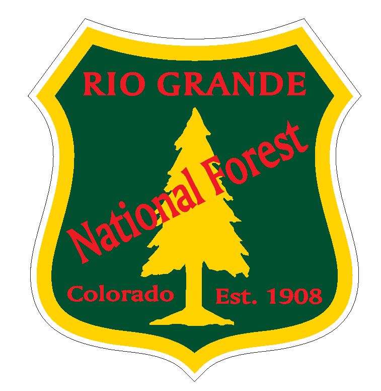 Rio Grande National Forest Sticker R3294 Colorado