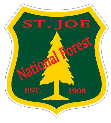St. Joe National Forest Sticker R3253