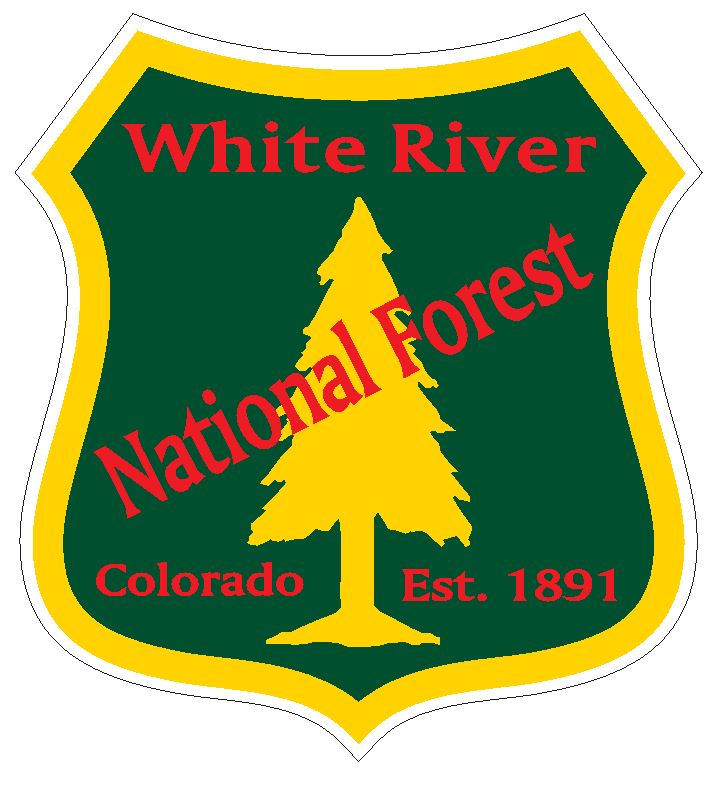 White River National Forest Sticker R3330 Colorado