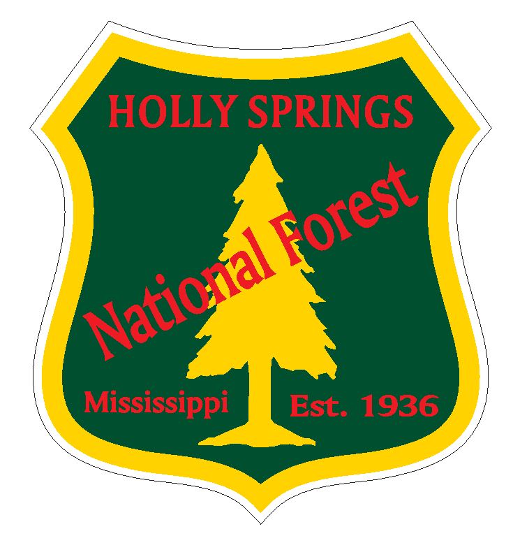 Holly Springs National Forest Sticker R3246 Mississippi