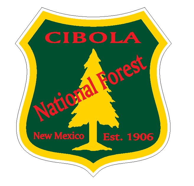 Cibola National Forest Sticker R3215 New Mexico