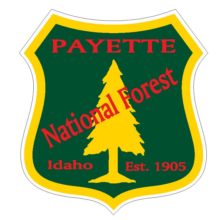 Payette National Forest Sticker R3289 Idaho
