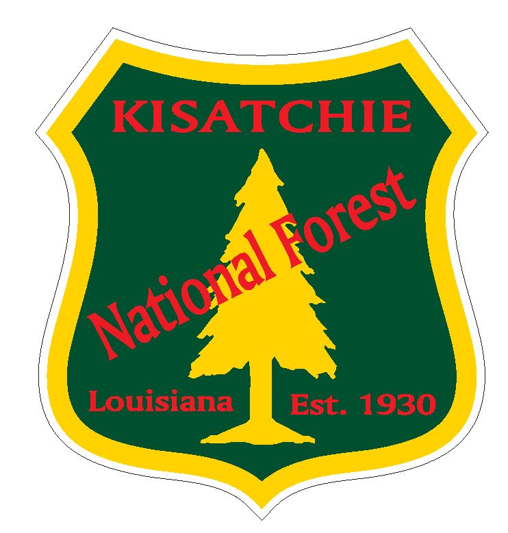 Kisatchie National Forest Sticker R3258 Louisiana