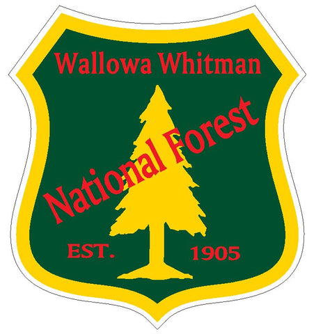Wallowa Whitman National Forest Sticker R3327