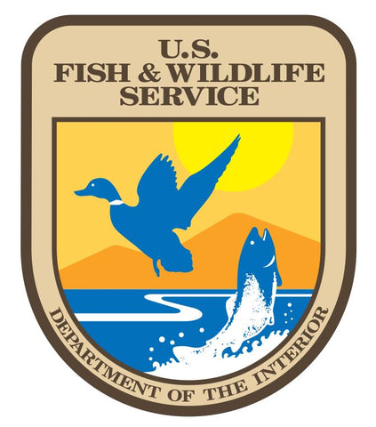 US Fish & Wildlife Service Sticker R3256