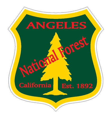 Angeles National Forest Sticker R3195 California