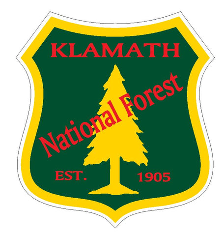 Klamath National Forest Sticker R3259
