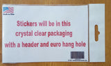 Clearwater Beach Florida Oval Bumper Sticker SS12 Wholesale