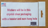 Clearwater Beach Florida Oval Bumper Sticker SS04 Wholesale