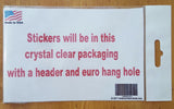 3 Pack Sanford Florida Helmet Sticker SS25 Wholesale