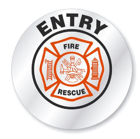 Entry Fire Rescue Dept Hard Hat Decal Hardhat Sticker Helmet Label H182 - Winter Park Products