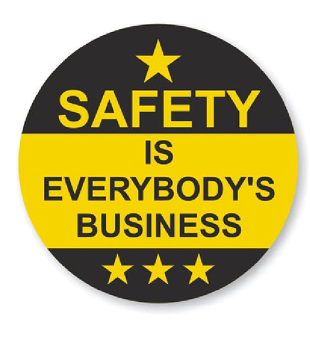 Safety Hard Hat Decal Hardhat Sticker Helmet Label H218 - Winter Park Products