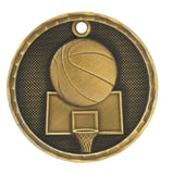 Basketball Medal Award Trophy Team Sports W/Free Lanyard FREE SHIPPING 3D202 - Winter Park Products