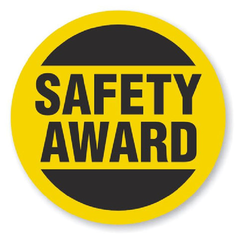 Safety Award Hard Hat Decal Hardhat Sticker Helmet Label H215 - Winter Park Products