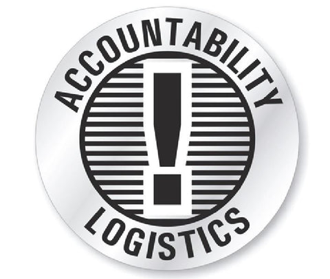 Accountability Logistics Hard Hat Decal Hardhat Sticker Helmet Label H197 - Winter Park Products