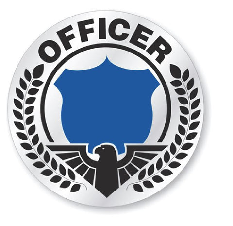 Officer Hard Hat Decal Hardhat Sticker Helmet Label H211 - Winter Park Products