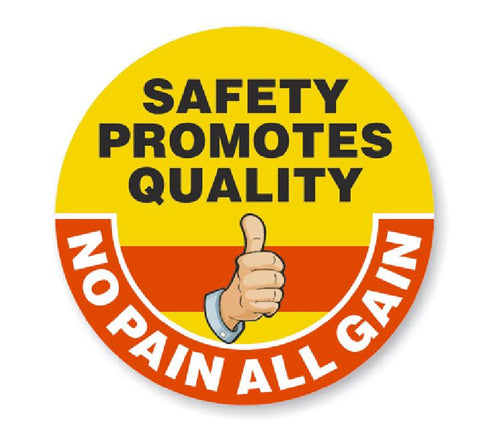 Safety Hard Hat Decal Hardhat Sticker Helmet Label H217 - Winter Park Products